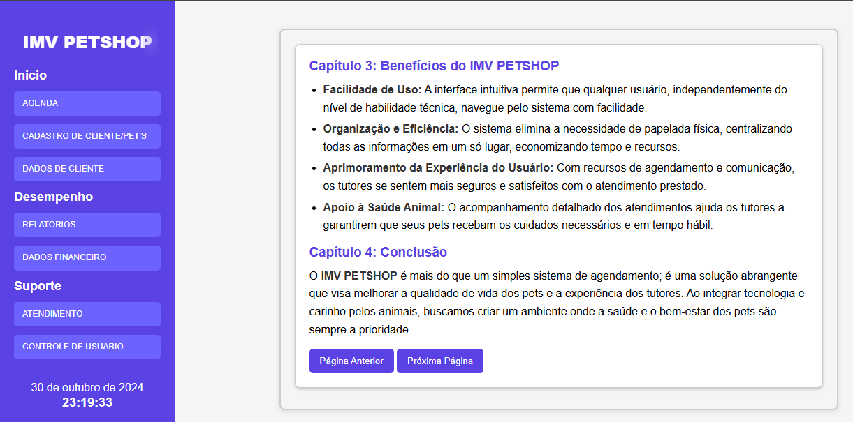 Preview Sistema de Agendamento